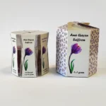 Safran en flacon de verre