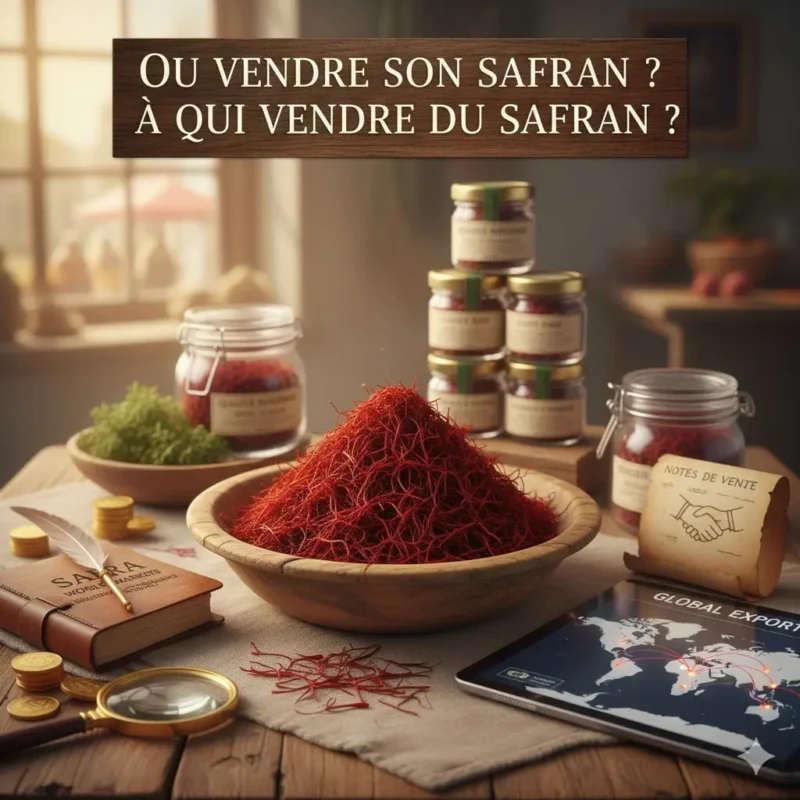 vendre du safran