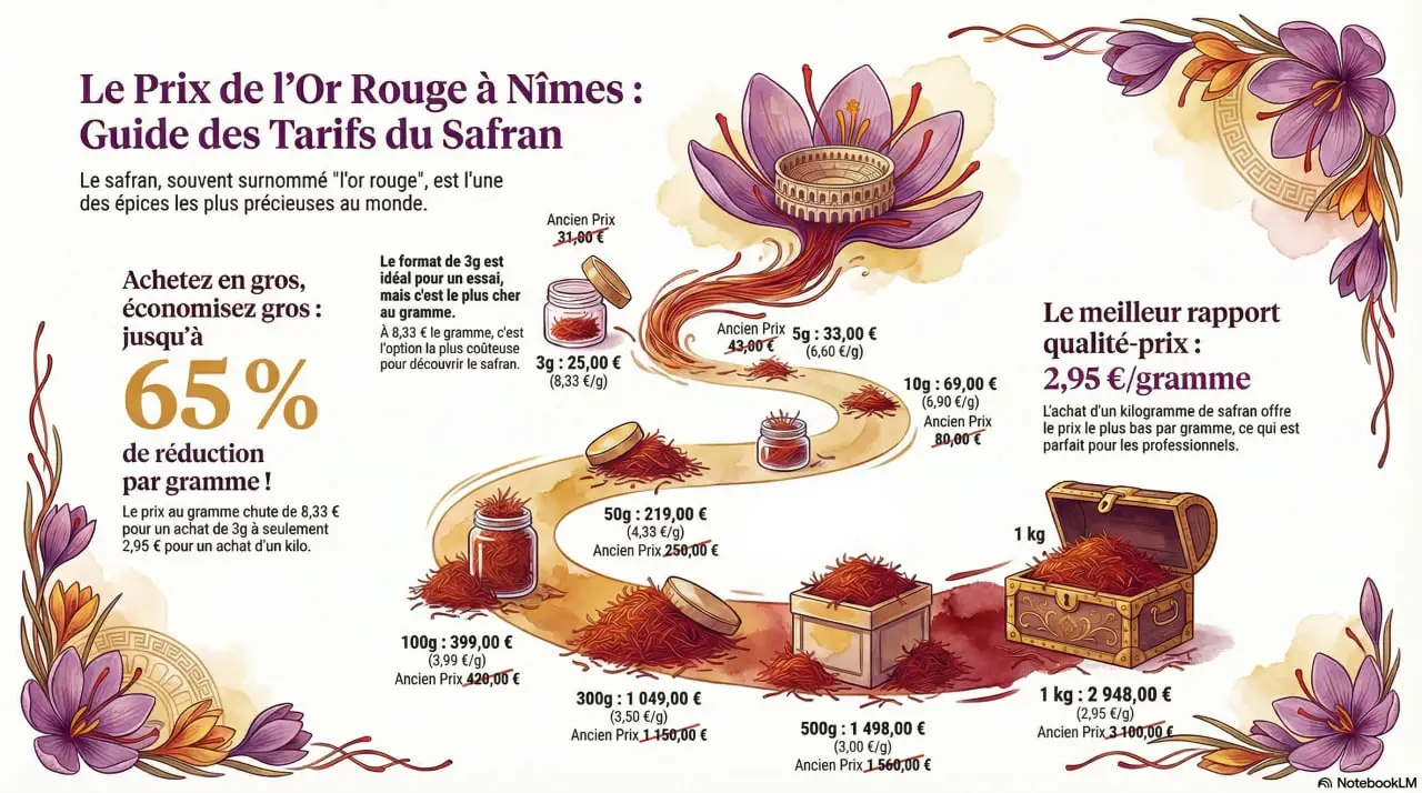 Safran prix à Nîmes